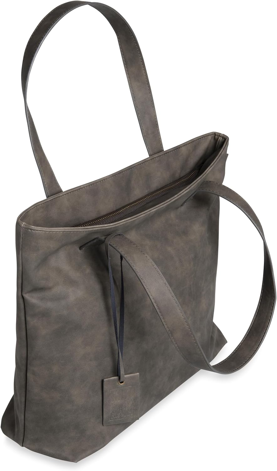 KNIT FACTORY - Sofia Handtasche - Stylische Damen Tasche - Mit Reissverschluss Verschliessbare Innen