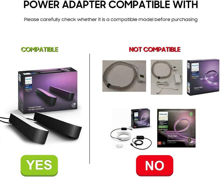 KFD Ladegerät 24V 1A Netzteil Power Supply für Philips Hue Play Lightbar 7820430U7 7820330P7 4404009
