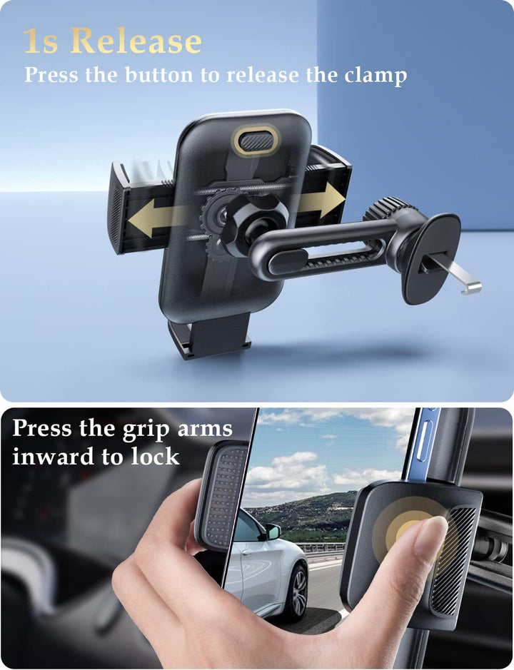 Handyhalterung Auto Handy Halterung Autohalterung: Universale Lüftung Handyhalter, EIN-Knopf-Release
