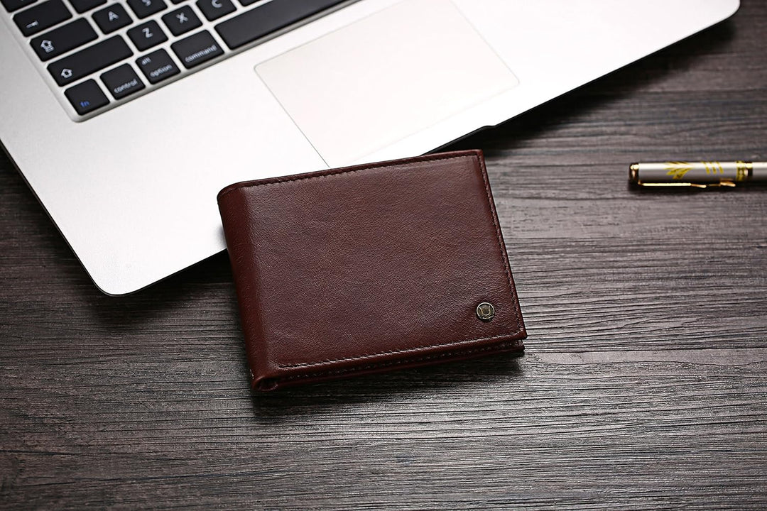 Cronus &amp; Rhea® | Luxus Geldbörse mit Münzfach aus exklusivem Leder (Plutus) | Geldbeutel - Brieftasc