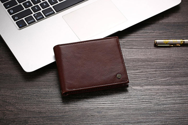 Cronus &amp; Rhea® | Luxus Geldbörse mit Münzfach aus exklusivem Leder (Plutus) | Geldbeutel - Brieftasc