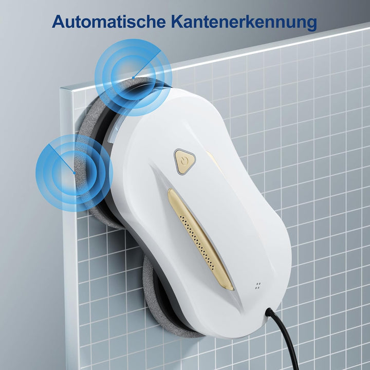 Fensterputzroboter mit Doppelsprühfunktion – Elektrischer Fensterputzer, Automatischer Fensterreinig