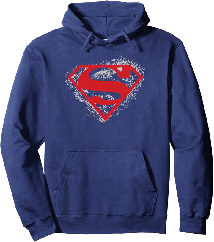 Superman Hardcore Noir Shield Pullover Hoodie