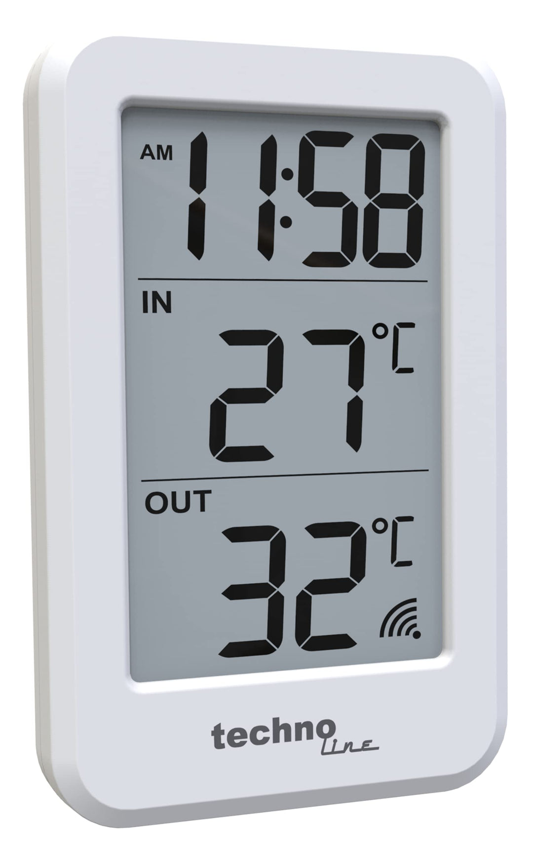 Temperaturstation WS9172, Innentemperatur, Aussentemperatur, Uhrzeit, schlicht einfach und gut!