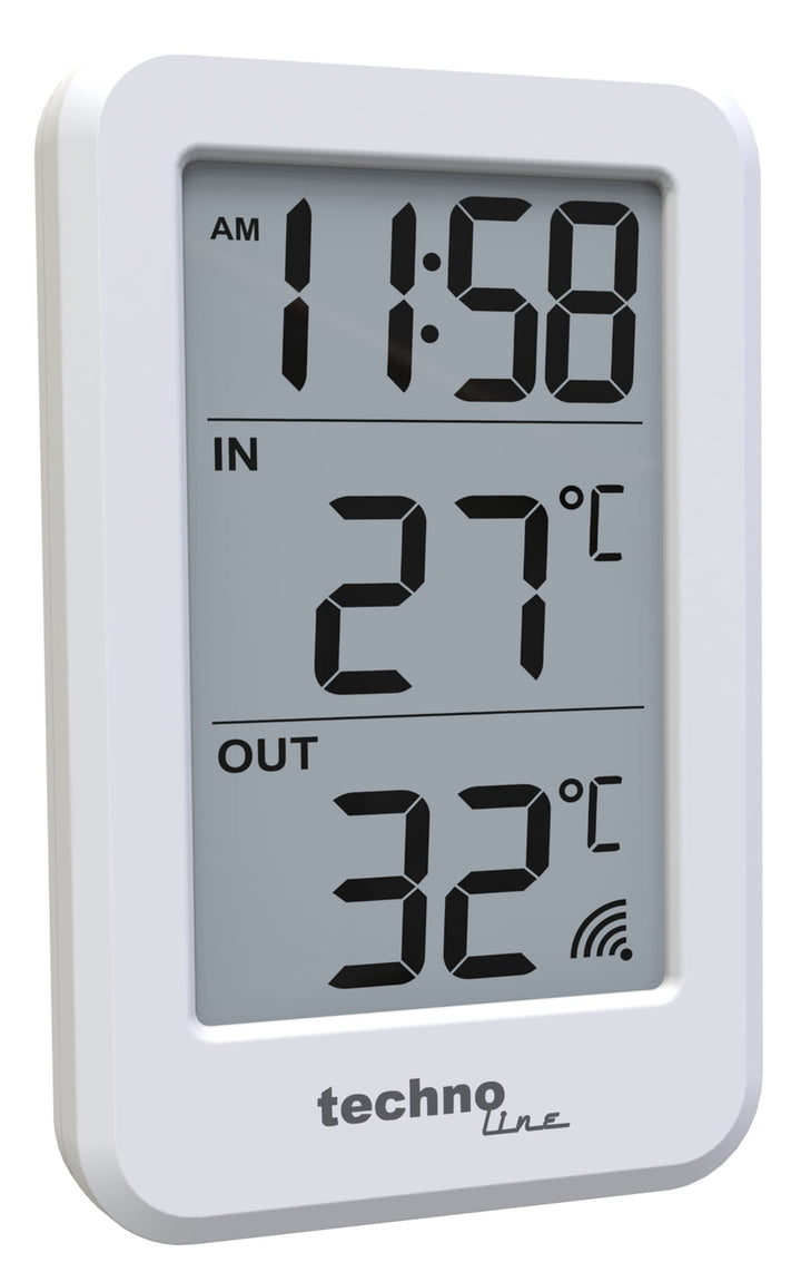 Temperaturstation WS9172, Innentemperatur, Aussentemperatur, Uhrzeit, schlicht einfach und gut!