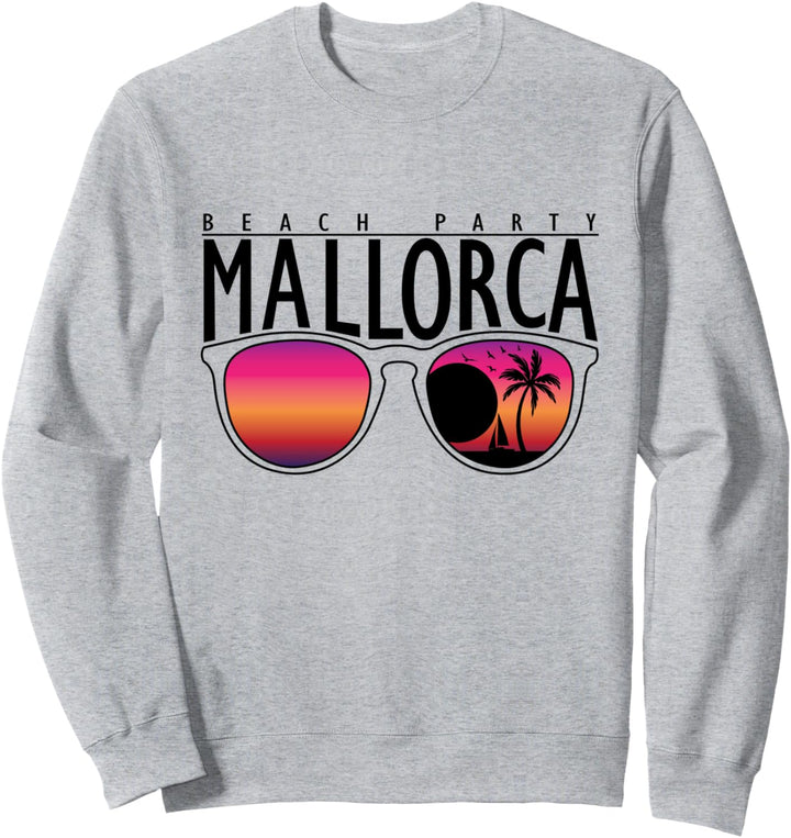 Strandparty auf Mallorca Sweatshirt