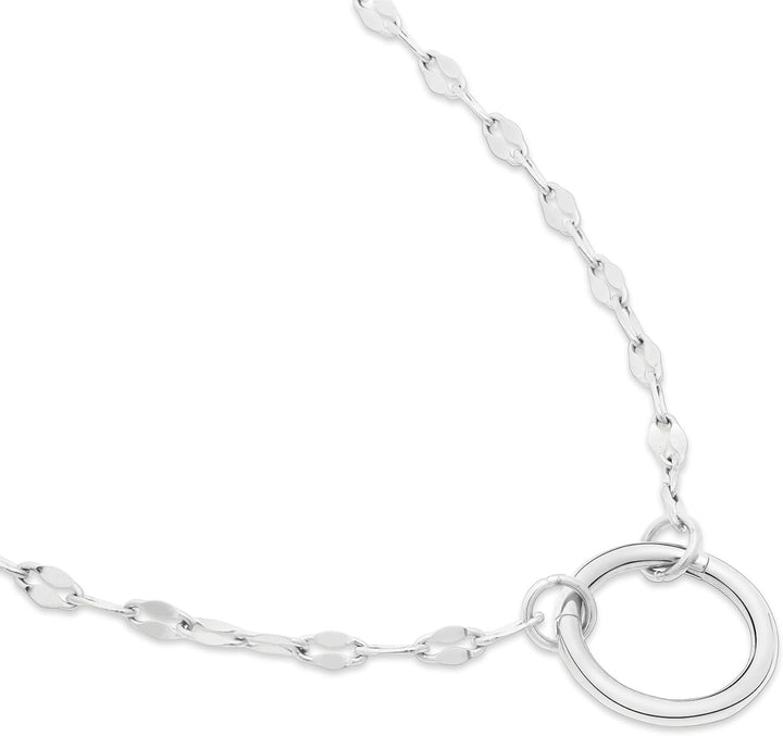 Tamaris Damen-Kette Edelstahl 32031807 Silber 45 cm, Silber 45 cm