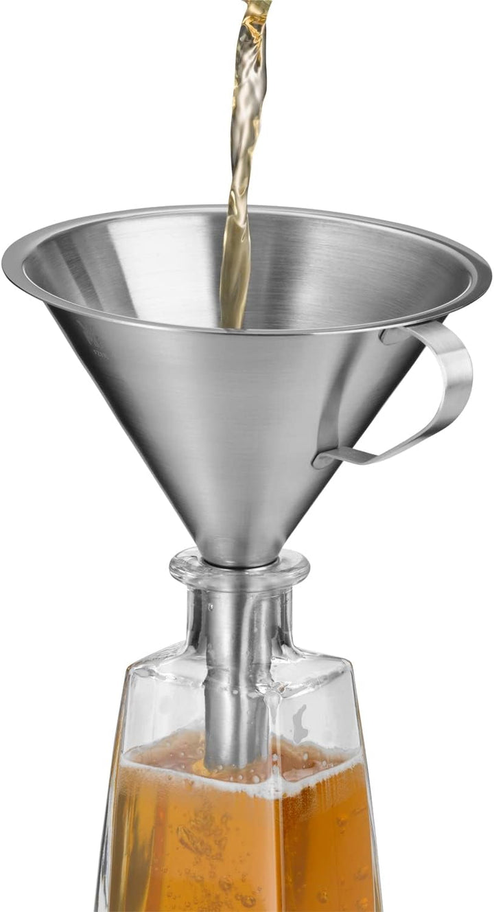 WMF Gourmet Trichter 12 cm, Cromargan Edelstahl mattiert, spülmaschinengeeignet