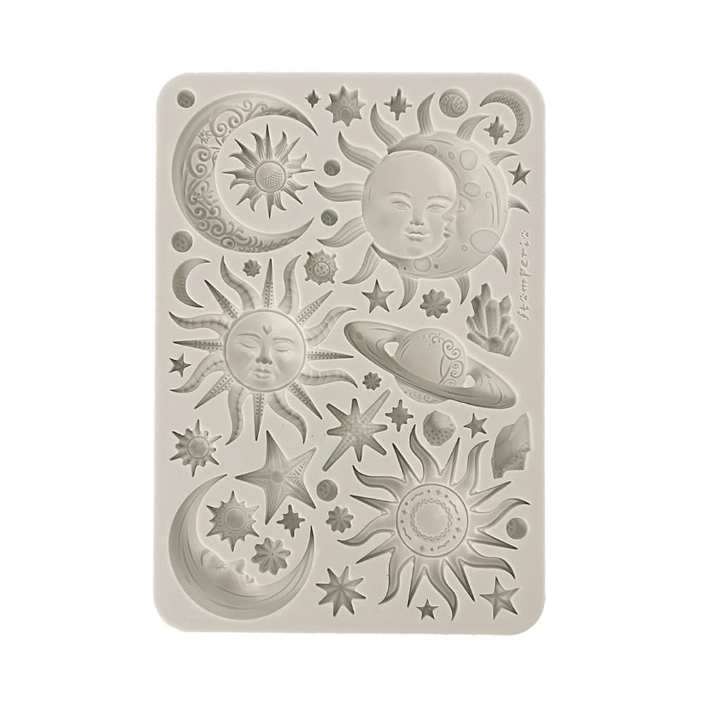 Stamperia - Silicon Mould A5 for Scrapbooking, Bullet Journals and More, Non-Stick, Suitable for Air