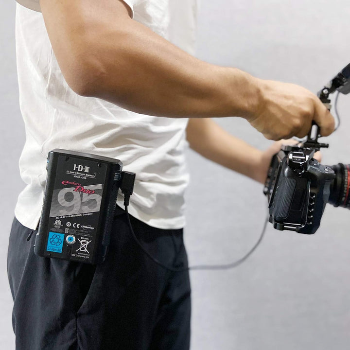 SMALLRIG Mini V Mount Batterieplatte mit Gürtelclip - 2990