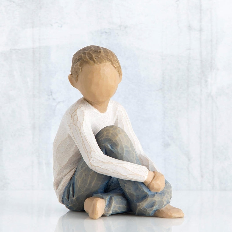 Enesco 26228 Willow Tree Figur Fürsorgliches Kind Natur, Natur