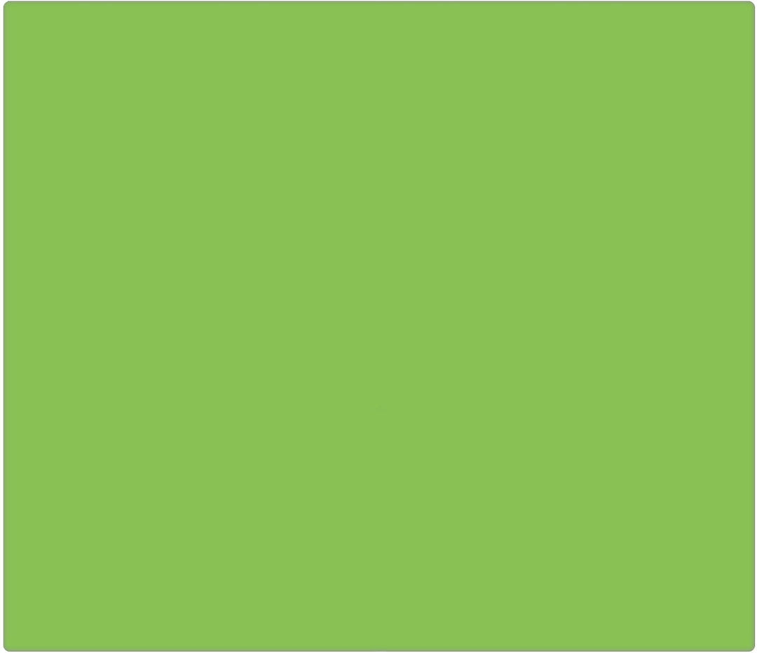 banjado® Herdabdeckplatte Glas 1-teilig 60x52 cm/Schneidebrett Herdabdeckung mit Motiv Limettengrün/
