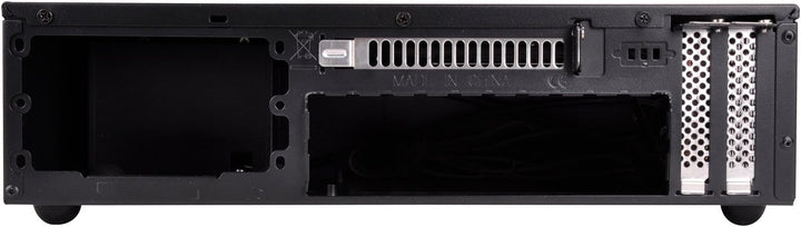 SilverStone SST-ML09B - Milo Mini-ITX kompaktes HTPC Desktop Gehäuse, schwarz, SST-ML09B