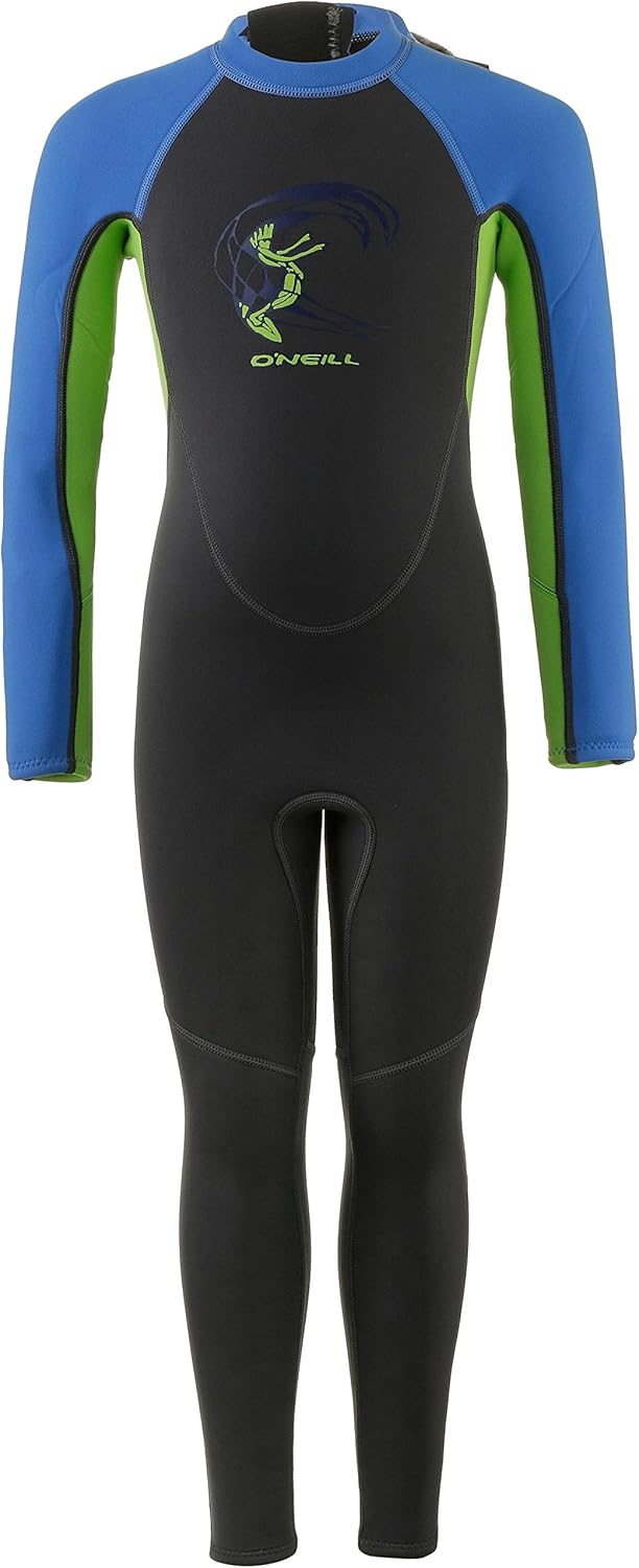 O'Neill Herren Toddler Reactor Ii 2mm Back Zip Full Wetsuit Neoprenanzug 4 Years DR9 Graph / Dyglo /