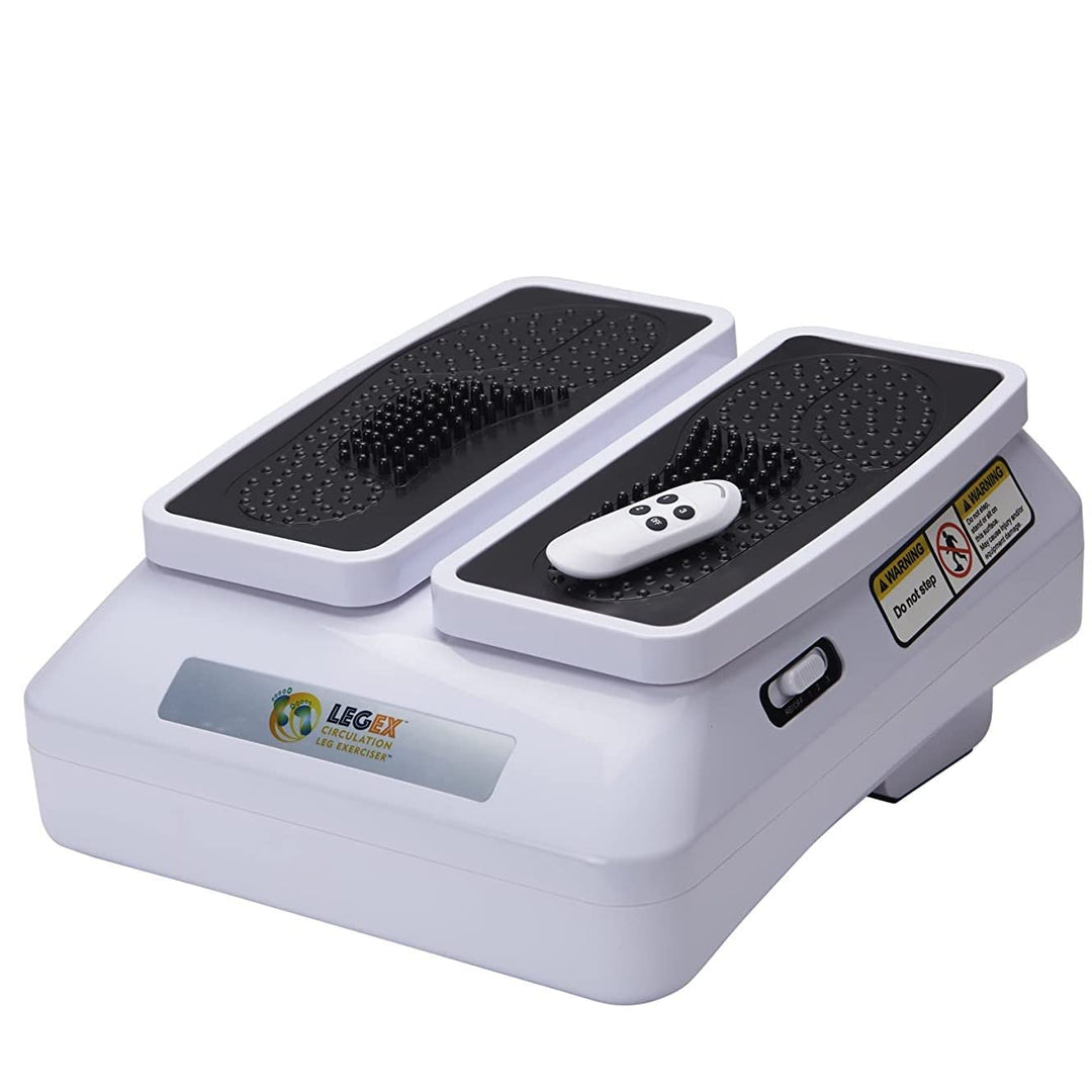 BioEnergiser Leg Exerciser Pro Bein-Trainer I passives Training für Jung &amp; Alt - 3 Stufen - inkl. Fe