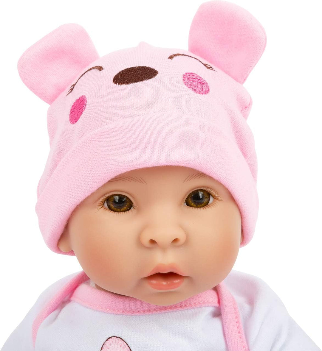 small foot Babypuppe Mädchen mit Zubehör, Puppe mit Weichkörper, für Kinder ab 2 Jahren, 11522 Marie