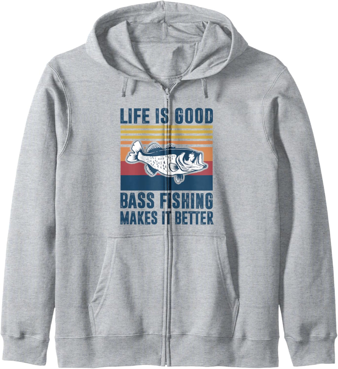 Largemouth Bass Fishing Geschenke Männer Frauen Kinder Kapuzenjacke