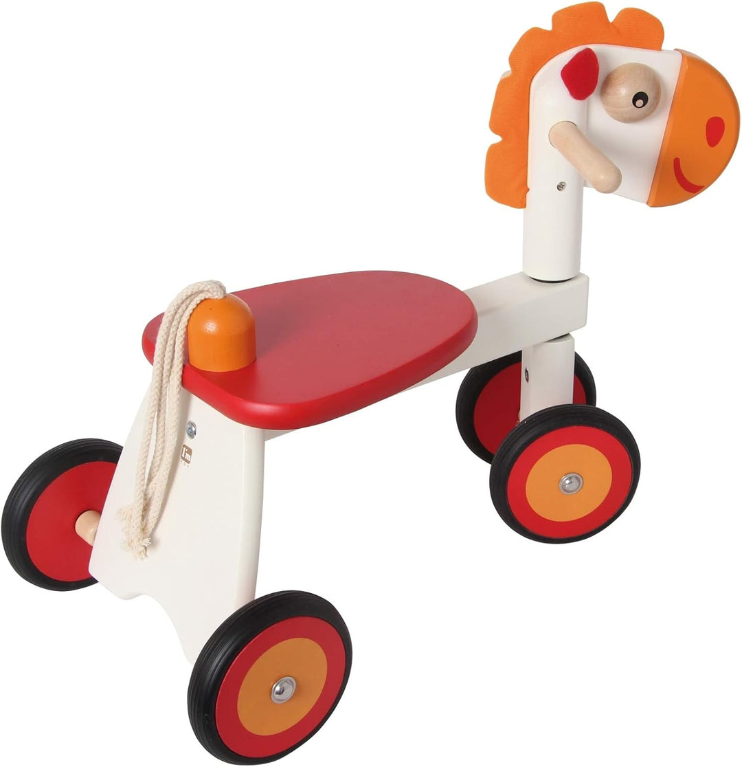 I'm Toy Bartl 111556 Rutscher Pferd aus Holz, Spitzen Qualität