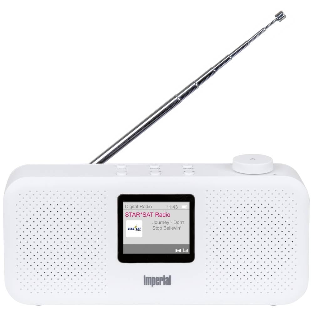 IMPERIAL DABMAN 16 - DAB Radio (DAB+ / DAB / UKW, Stereo, Digitalradio, Farbdisplay, Batteriebetrieb