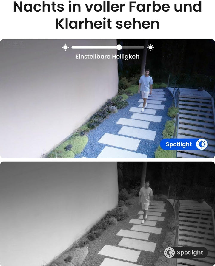 Reolink 5MP PTZ Überwachungskamera Aussen, 3X Optischer Zoom, 2,4/5GHz WLAN Kamera Outdoor mit Perso