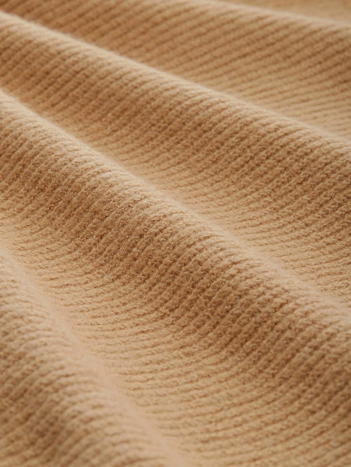 TOM TAILOR Damen Basic Cardigan XL 30263 - Soft Light Camel Melange, XL 30263 - Soft Light Camel Mel