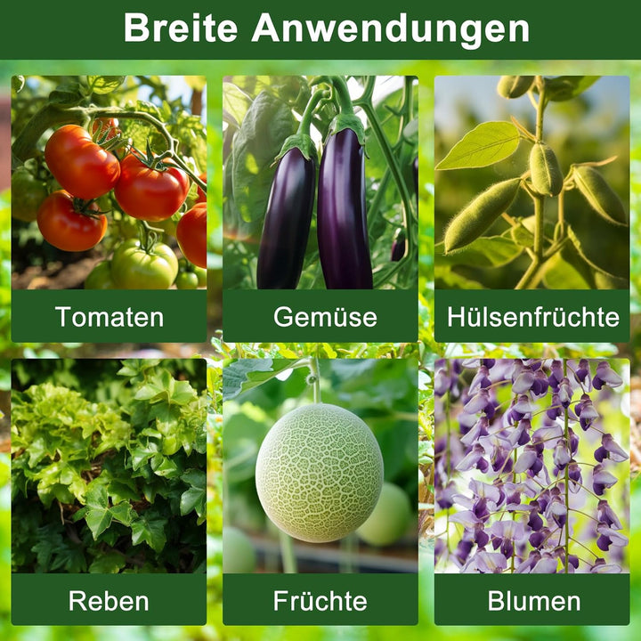70 Stück verstellbare Pflanzen-Rankgitter-Verbindungs-Clip Verstellbares Pflanzen-Spalierverbinder-S