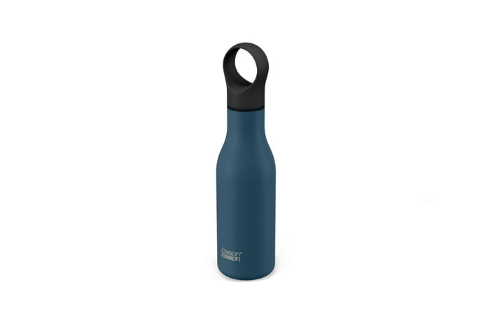 Joseph Joseph Loop - Vakuumisolierte auslaufsichere Thermo-Trinkflasche 500 ml, doppelwandig, für He