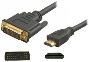 KALEA-INFORMATIQUE DVI MALE (DVI-I DUAL LINK 24+5) auf HDMI MALE (19 PUNKTE) Kabel. Länge des Kabels
