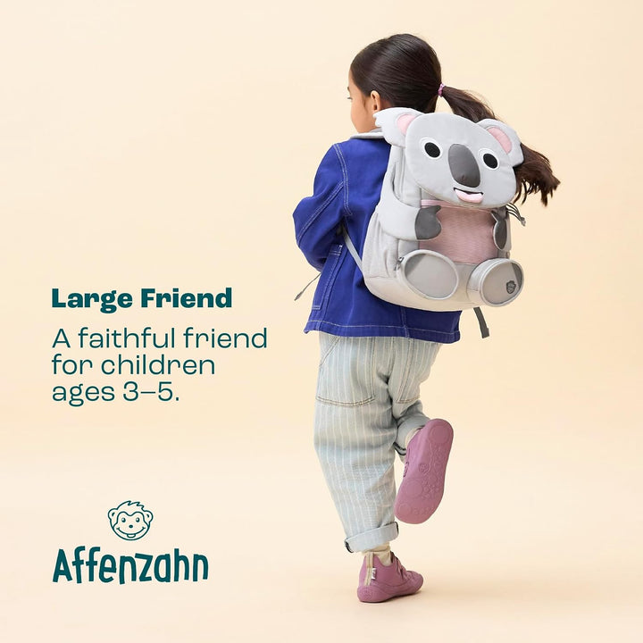 Affenzahn Kinderrucksack Grosser Freund | Kindergartenrucksack für Kinder von 3 bis 5 Jahren mit fun