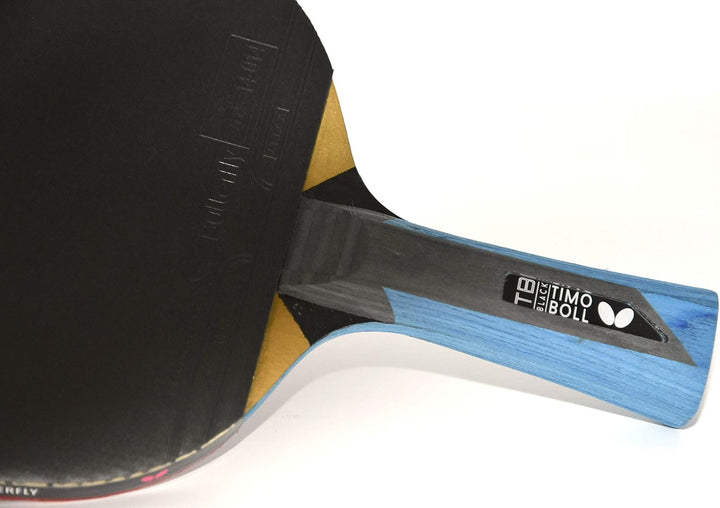 Butterfly® Timo Boll Black Tischtennisschläger | Tischtennis Racket Bat TT Profi Wettkampfschläger f