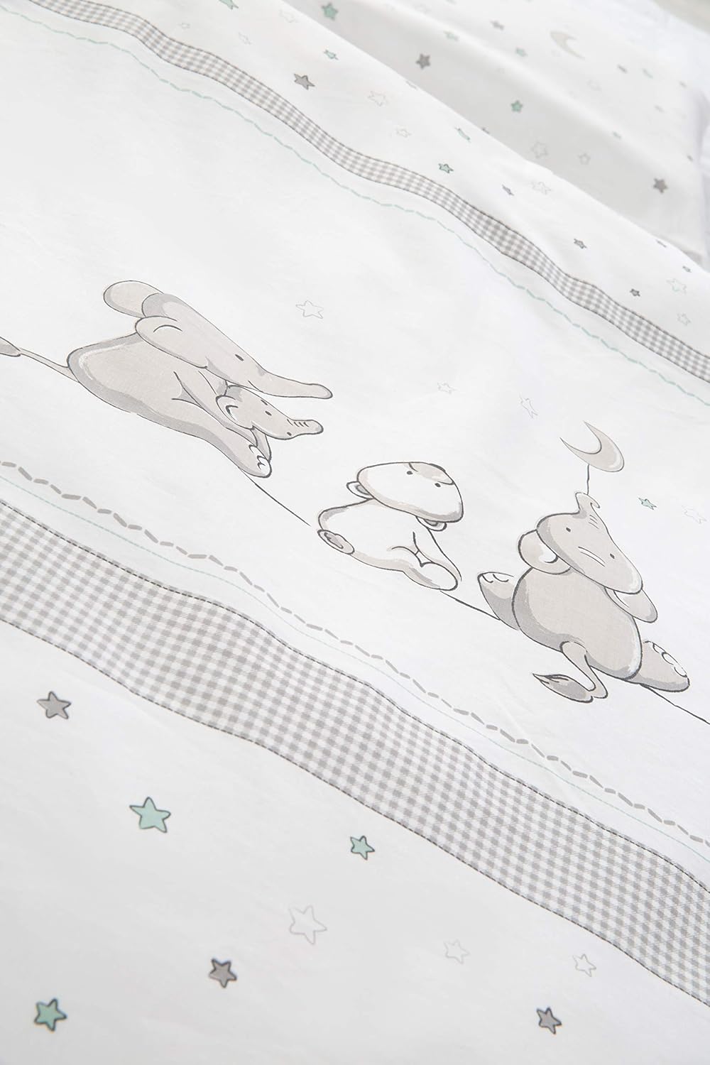 roba Kinderbettwäsche 100 x 135 cm Sternenzauber - Bettwäsche Set für Mädchen & Jungen - Decken & Ki