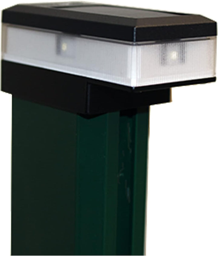 LED Zaunpfostenkappe Solar für 60 x 40 mm Pfosten 1, 1