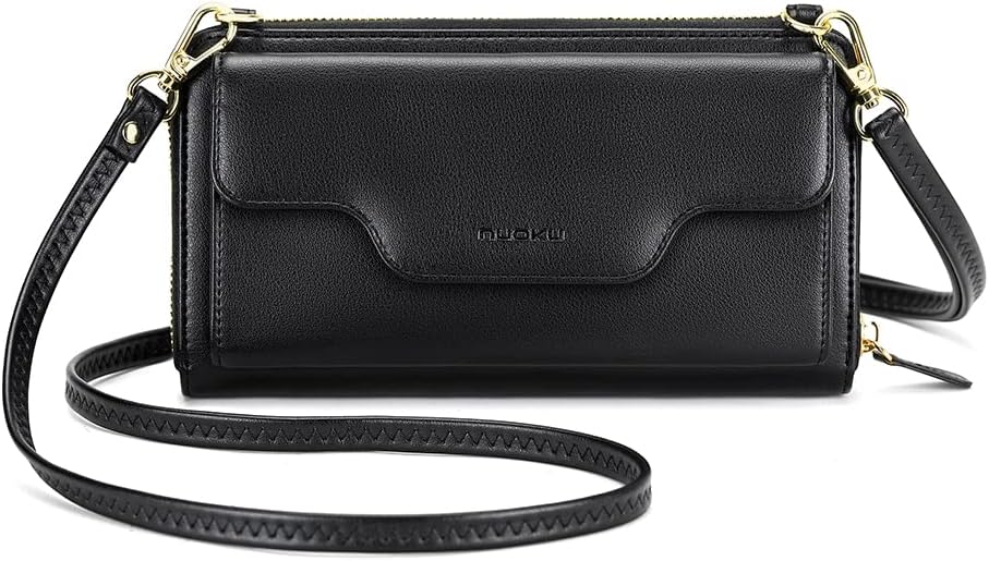 nuoku Crossbody Taschen für Frauen, Handgelenk Brieftaschen für Frauen, Clutch Geldbörsen für Frauen