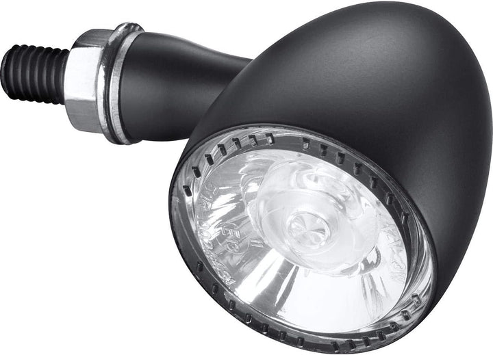 Kellermann Motorrad Blinker E geprüft LED Metall Blinker M8 Bullet 1000® Extreme schwarz, Unisex, Mu