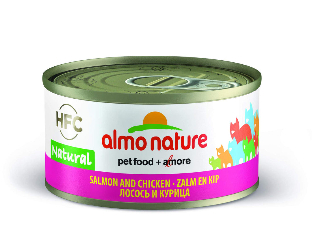 Almo Nature Lachs und Huhn 24x70g