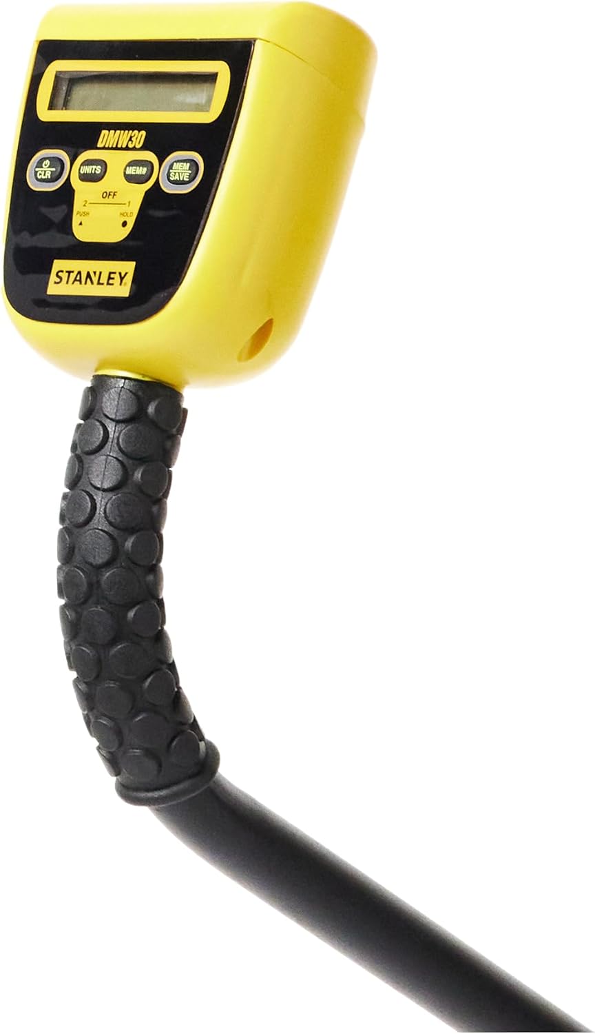 Stanley Digitales Messrad DMW30, Raddurchmesser (254 mm, bidirektionale Messung, Speicherung bis 8 M