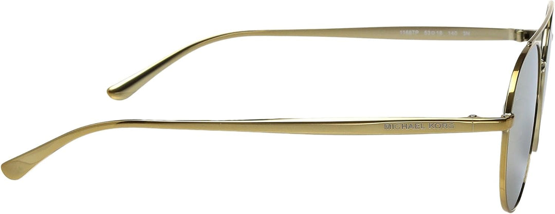Michael Kors Damen Lon 11687P 53 Sonnenbrille, Gold (Gold/Tone/Liquidgold)