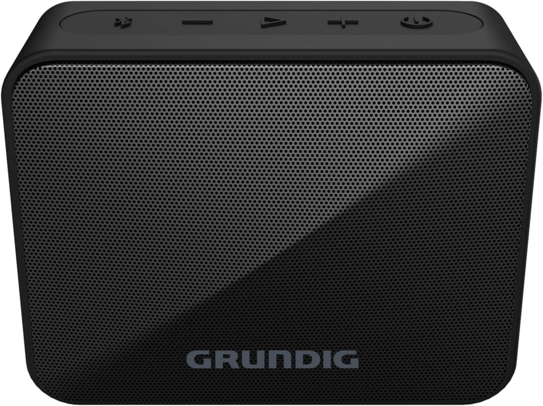 Grundig GBT Solo Black - Bluetooth Lautsprecher, 30 Meter Reichweite, mehr als 20 Std. Spielzeit Sch