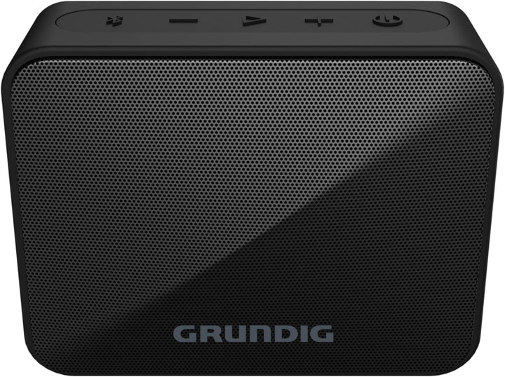 Grundig GBT Solo Black - Bluetooth Lautsprecher, 30 Meter Reichweite, mehr als 20 Std. Spielzeit Sch