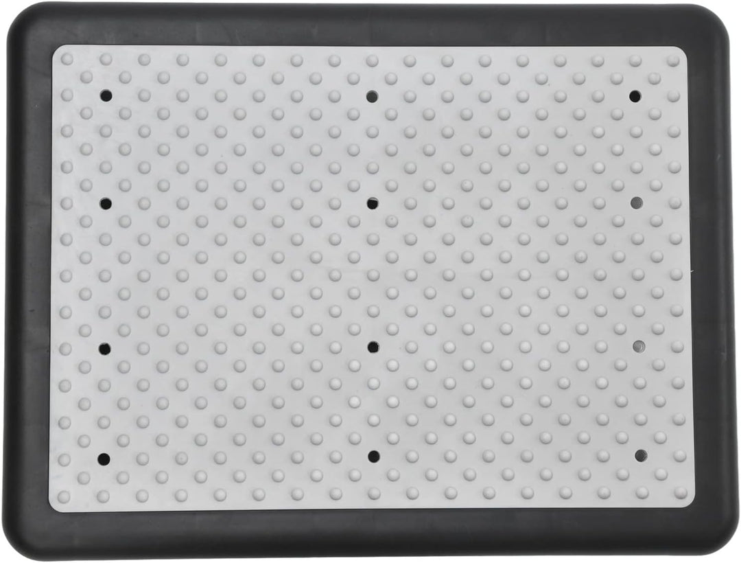 JTLB Tritthocker, rutschfest, Halbe Stufe, für Badewanne, Dusche, Stapelbar, für ältere Menschen, Ku