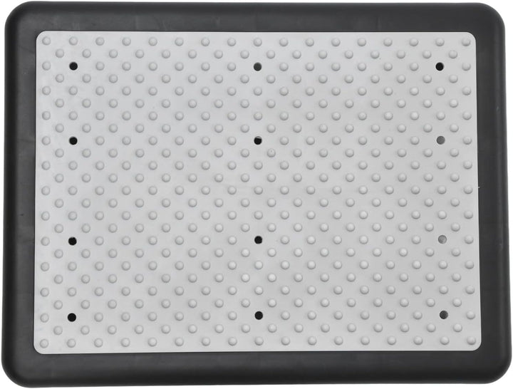 JTLB Tritthocker, rutschfest, Halbe Stufe, für Badewanne, Dusche, Stapelbar, für ältere Menschen, Ku