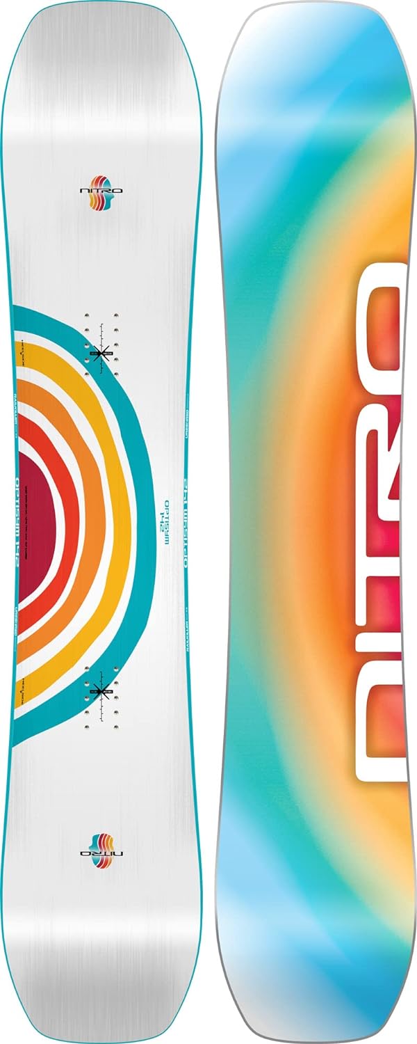 Nitro Damen Snowboards Optisym WMS 23 Asym Twin Camber Freestyle Boards 142 Multicolour, 142 Multico