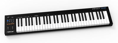 Nektar GX61 Impact USB MIDI Keyboard Controller with Nektar DAW Integration & M-Audio SP-2 - Univers