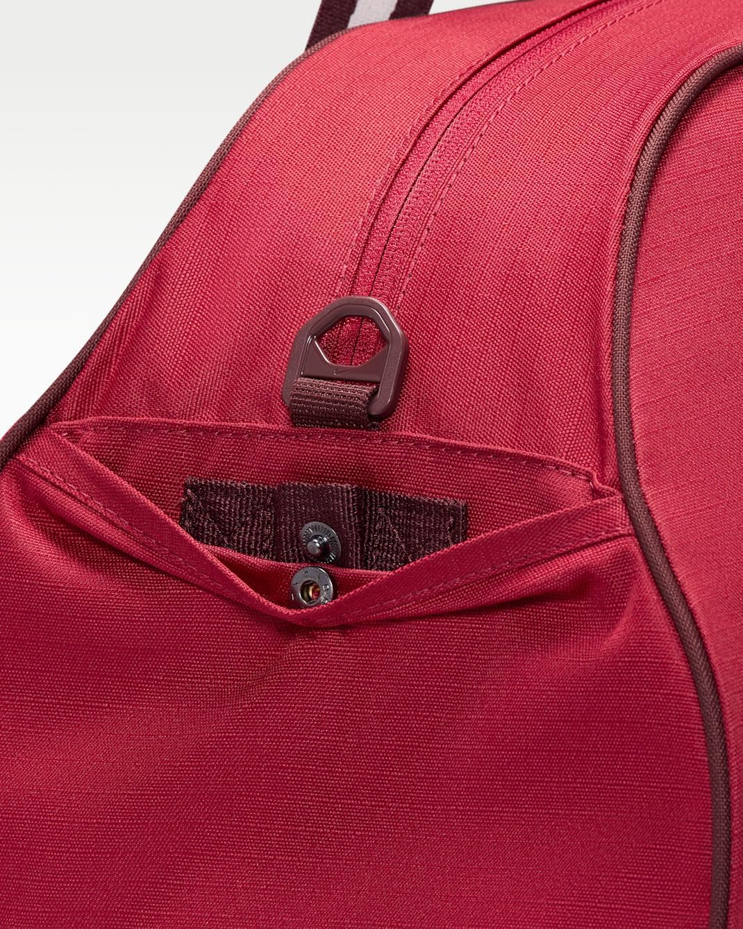 NIKE Damen-Sporttasche W NK Gym Club - Retro, Verstellbarer Schulterriemen, Tough Red/Mystic Dates/M