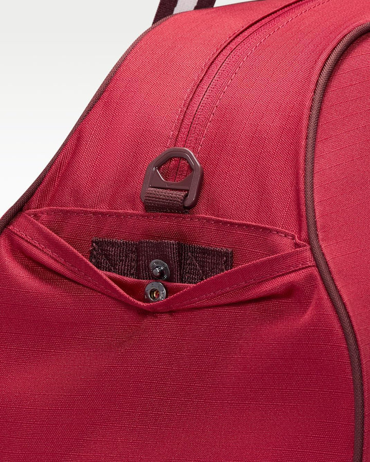 NIKE Damen-Sporttasche W NK Gym Club - Retro, Verstellbarer Schulterriemen, Tough Red/Mystic Dates/M
