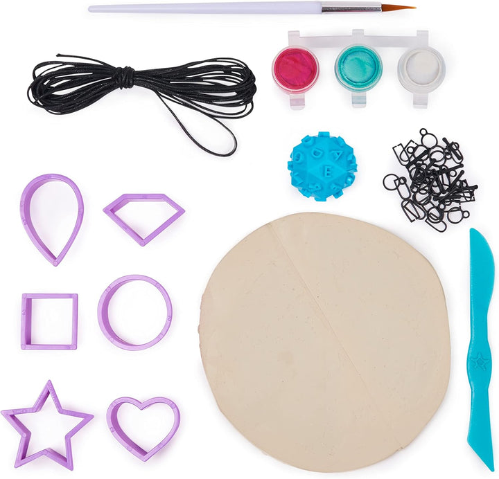 Cool MAKER Clay Your Way Töpferset - Schmuck und Accessoires aus lufttrocknendem Ton gestalten, ab 8
