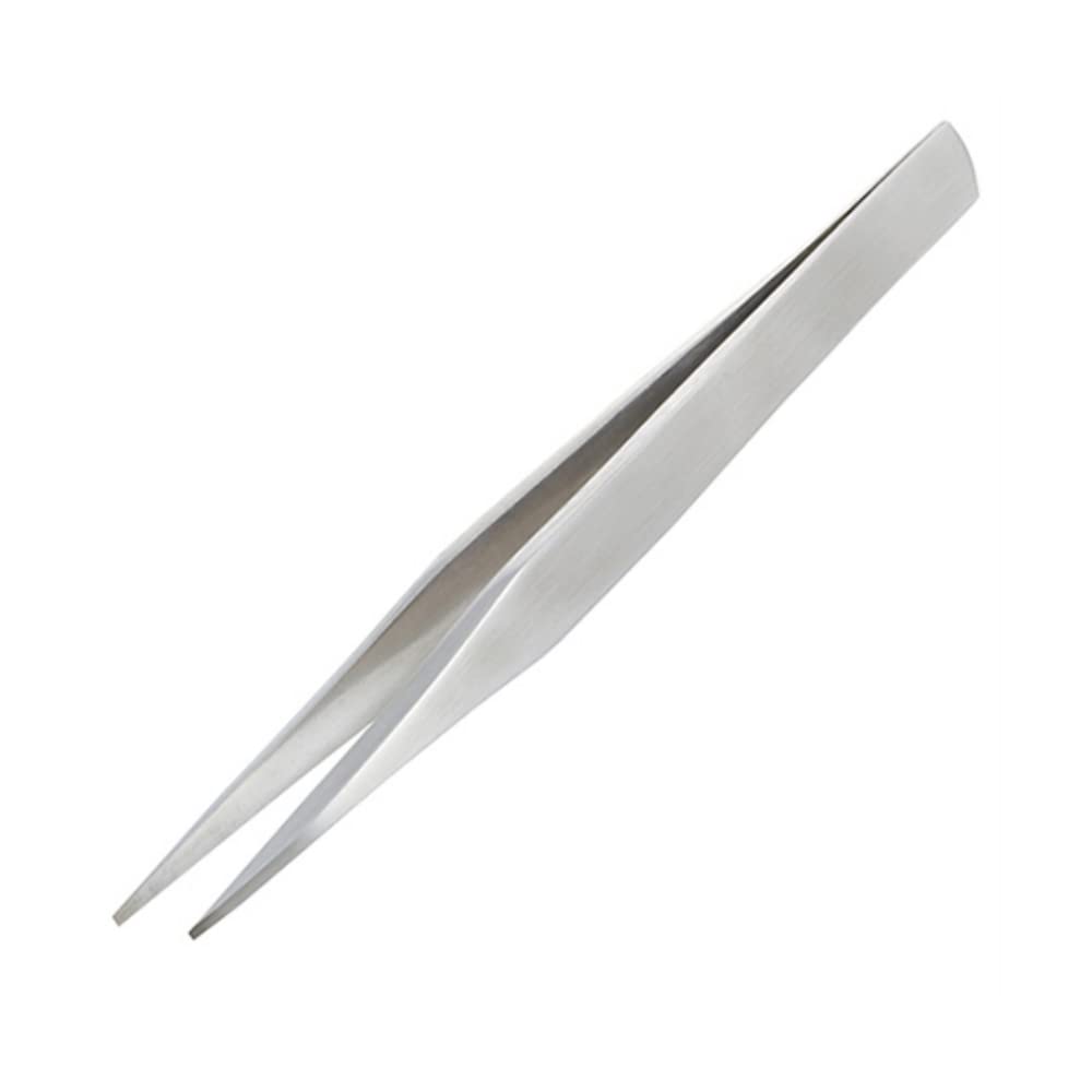Pinzette mit starren Armen (nicht biegsam), karierte feine Spitzen, 125 mm, Edelstahl Hergestellt in