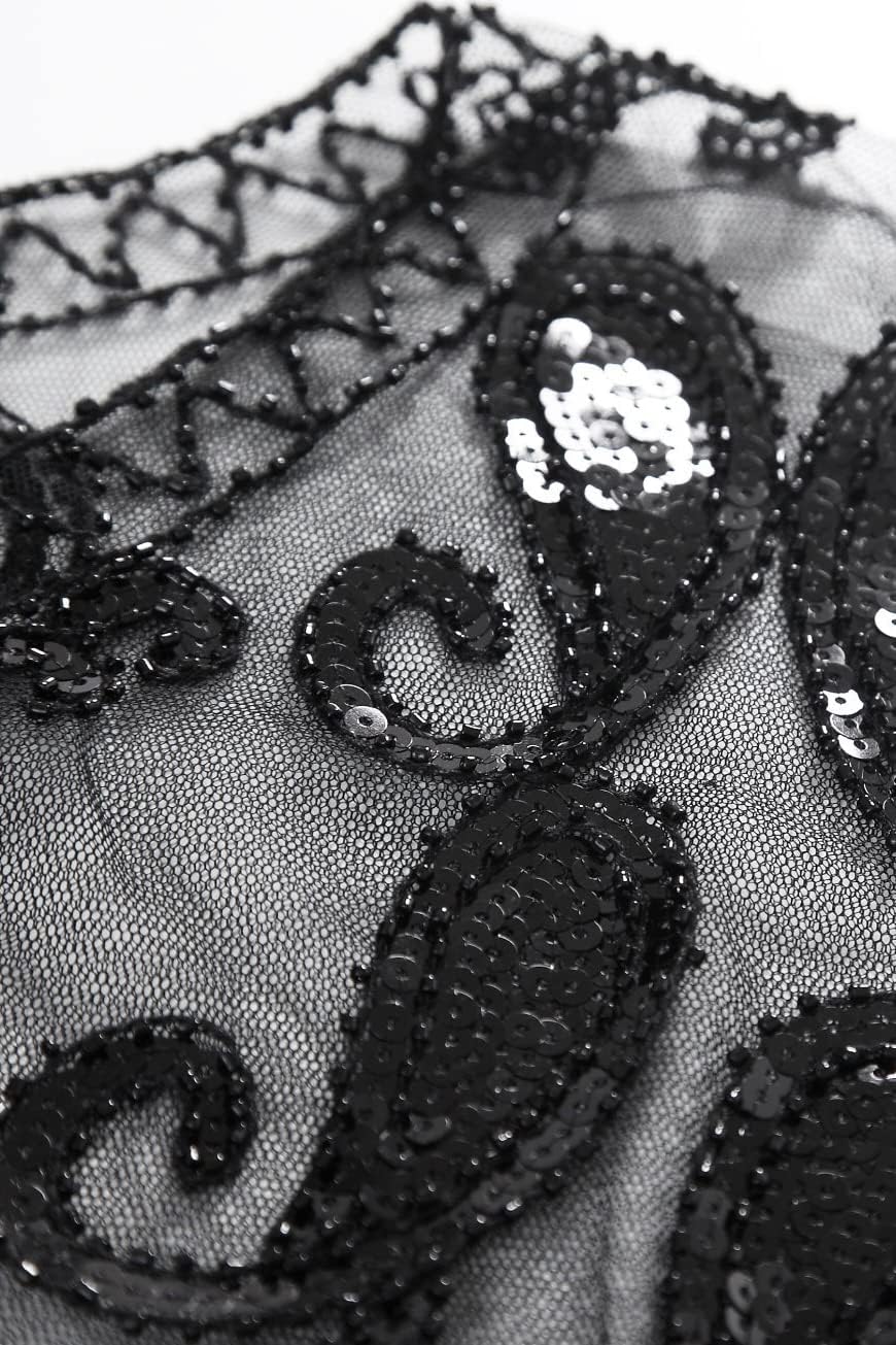 BABEYOND 1920er Jahre Retro Schal Umschlagtücher für Abendkleider Stola für Hochzeit Party Gatsby Ko