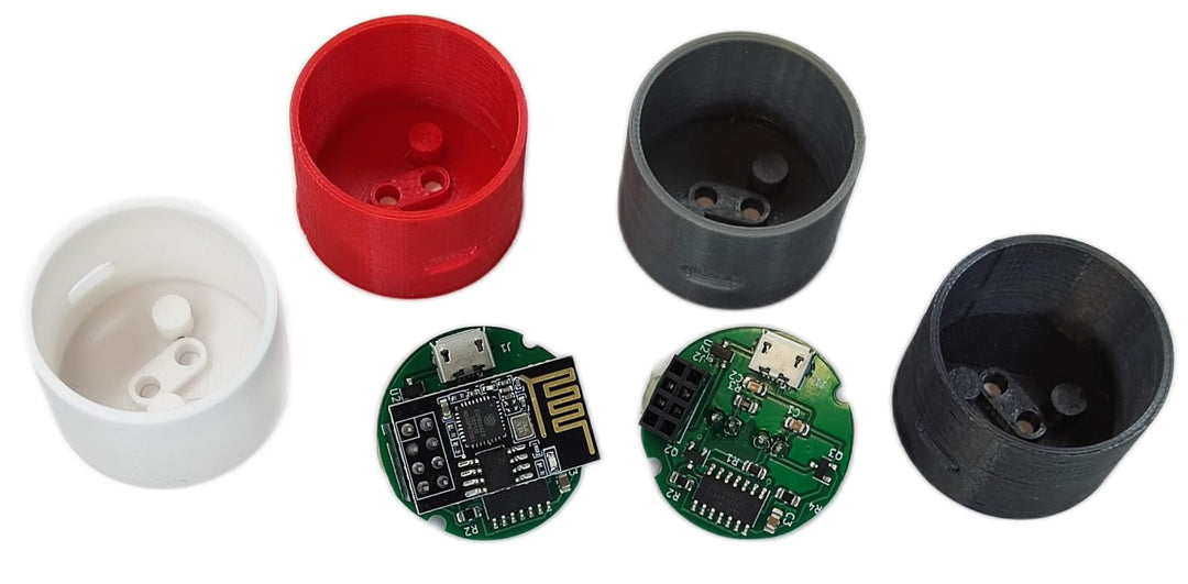 WiFi WLAN IR Schreib Lesekopf Volkszähler Smart Meter MQTT EHZ… (Rot), Rot