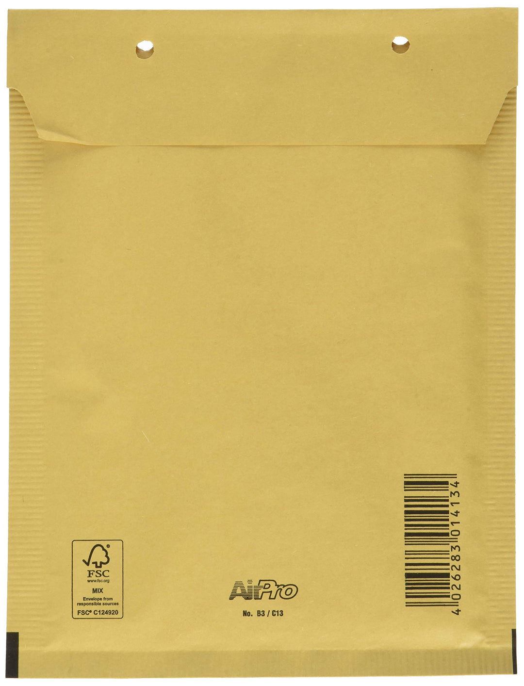 AirPro Luftpolstertasche Grösse B13 (225x170x5mm) haftklebend braun 80g FSC 100 Stück braun B13 (150